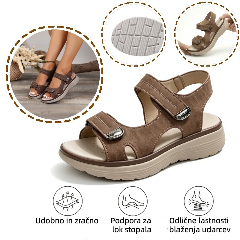 🔥Časno omejen 50 % popust! Poletni ortopedski sandali, ergonomsko oblikovani za udobje in lajšanje bolečin✅