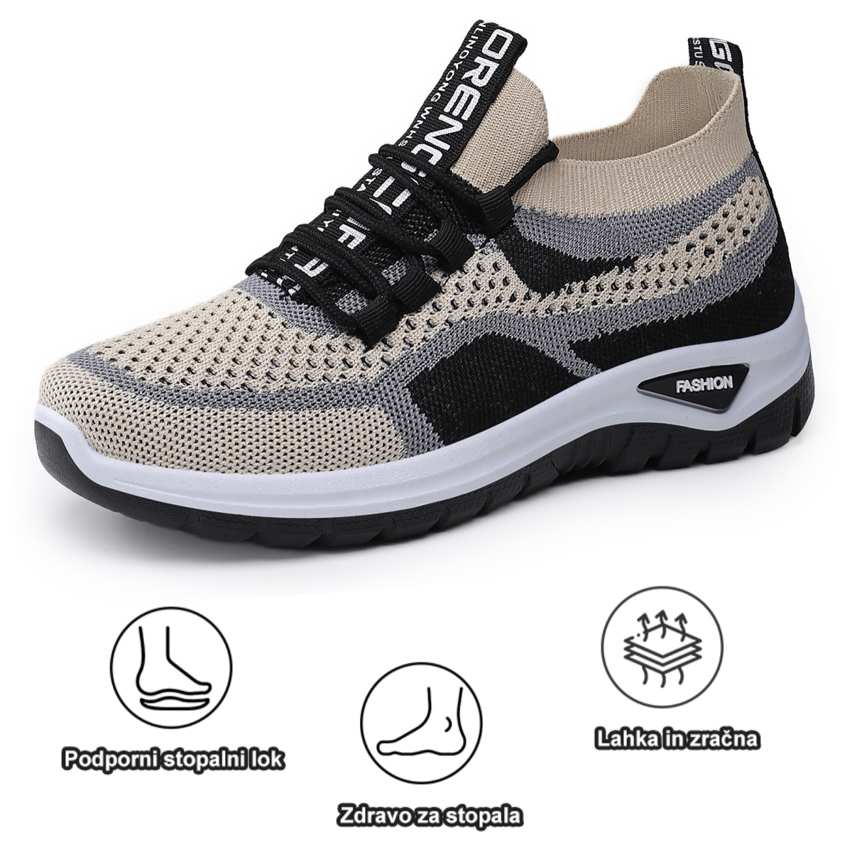 [🔥Danes po polovični ceni - Ne zamudite] Ergonomski ortopedski čevlji - zasnova za podporo stopalnega loka 👞 Z lahkoto se znebite bolečin v stopalih