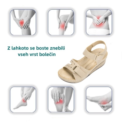 [🎁Danes za polovično ceno - ne zamudite] Ergonomsko oblikovani ortopedski sandali - hoja brez bolečin 👞 poskrbijo za udobnejšo hojo