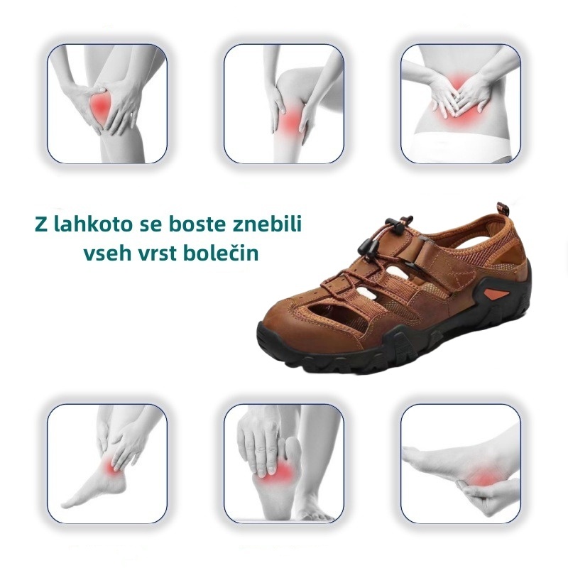 【🔥Danes za polovico cene --- ne zamudite】Moški ortopedski čevlji, ergonomska oblika, 168 patentov za obutev👞Osredotočeni na zdravje stopal✅