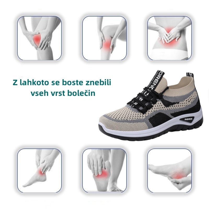 [🔥Danes po polovični ceni - Ne zamudite] Ergonomski ortopedski čevlji - zasnova za podporo stopalnega loka 👞 Z lahkoto se znebite bolečin v stopalih