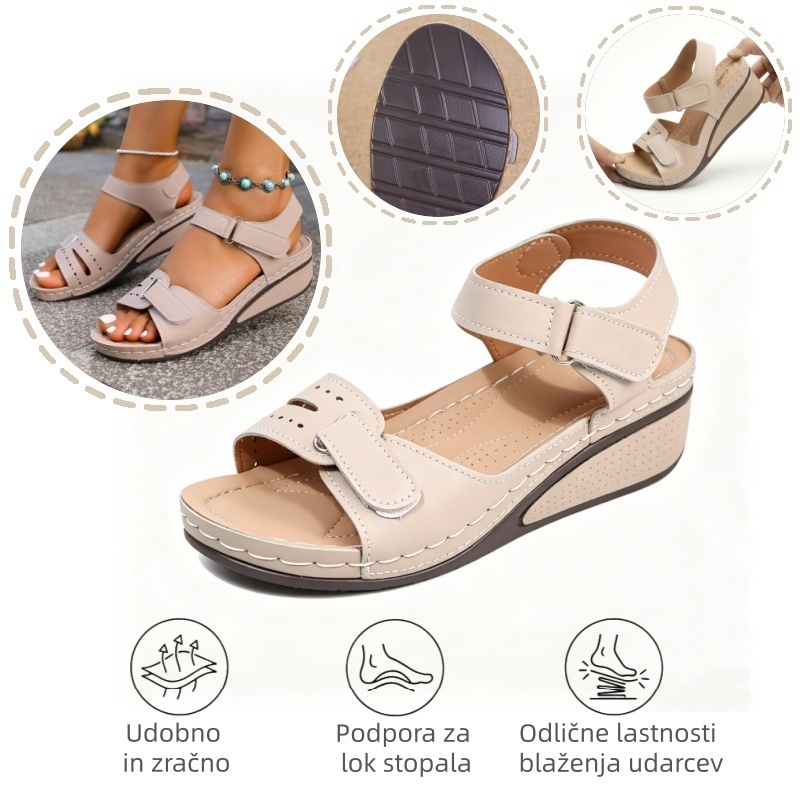 🔥Časno omejen 50 % popust! Poletni ortopedski sandali, ergonomsko oblikovani za udobje in lajšanje bolečin✅