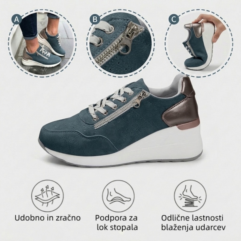 🔥 Danes za polovično ceno! Ne zamudite! ⏰ Ergonomsko oblikovani ortopedski čevlji - zagotavljajo naravno oporo stopalnega loka 👞 Z lahkoto lajšajo bolečine v stopalih