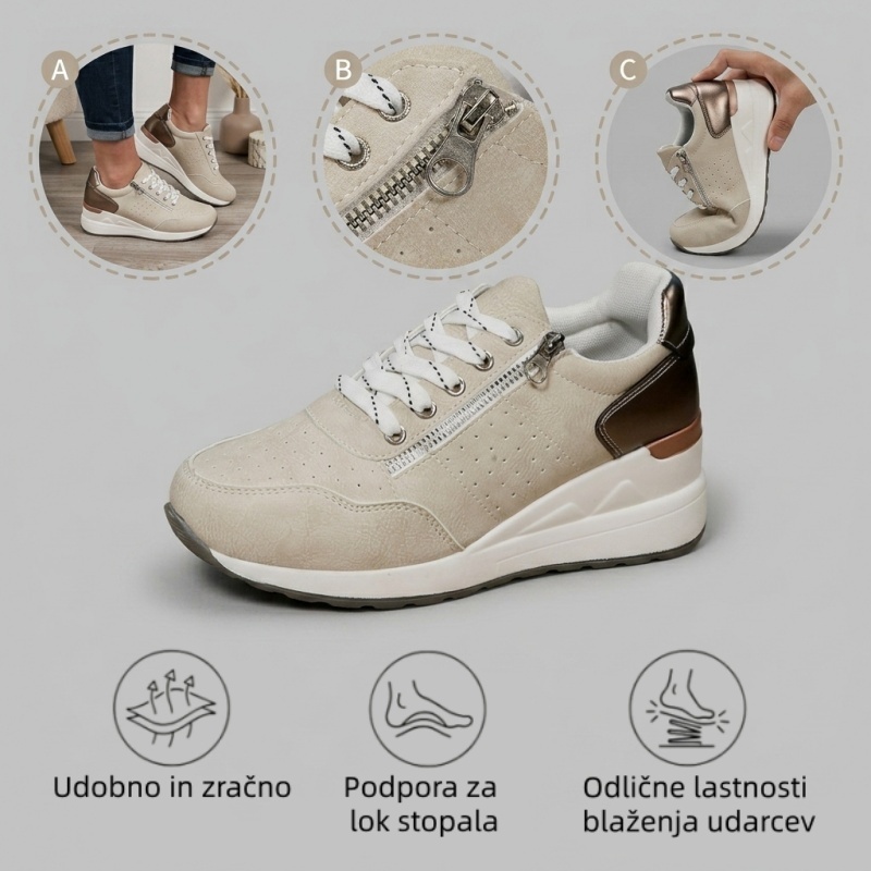 🔥 Danes za polovično ceno! Ne zamudite! ⏰ Ergonomsko oblikovani ortopedski čevlji - zagotavljajo naravno oporo stopalnega loka 👞 Z lahkoto lajšajo bolečine v stopalih