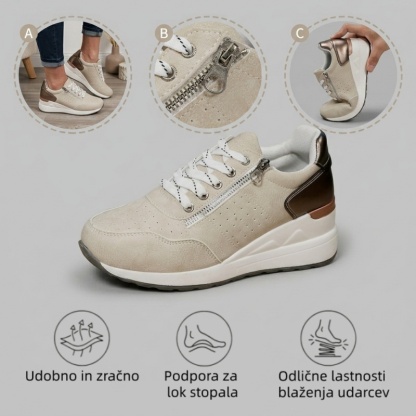 🔥 Danes za polovično ceno! Ne zamudite! ⏰ Ergonomsko oblikovani ortopedski čevlji - zagotavljajo naravno oporo stopalnega loka 👞 Z lahkoto lajšajo bolečine v stopalih