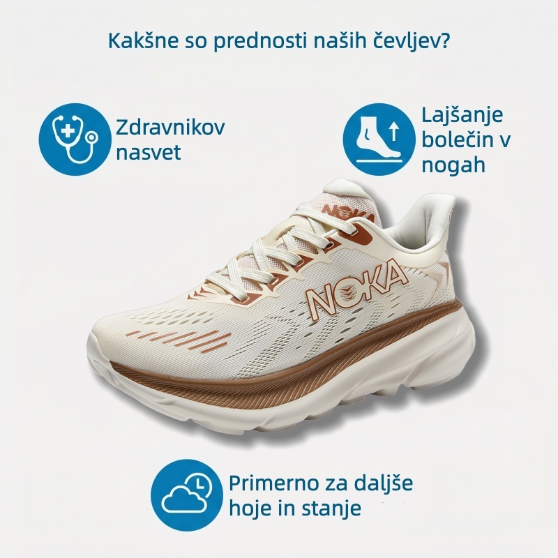 🔥Zadnji dan! Polovična cena! ⏰ Luksuzni ortopedski čevlji, ergonomsko oblikovani ✅ Mehki, udobni in z odlično oporo 🦶 - Učinkovito lajšajo bolečine v stopalih