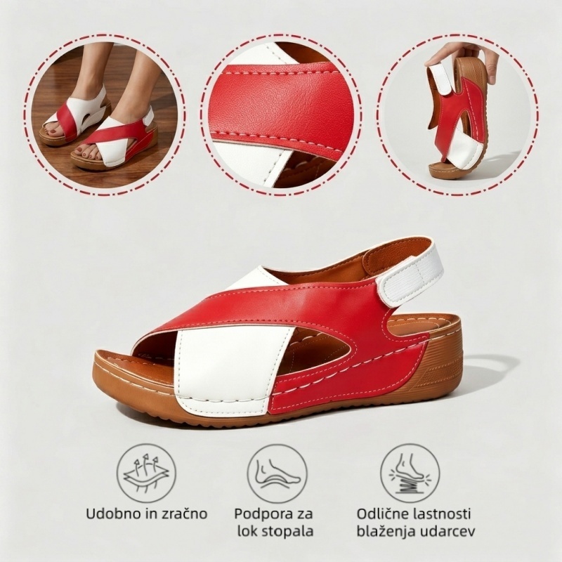🔥Časno omejen 50 % popust! Poletni ortopedski sandali, ergonomsko oblikovani za udobje in lajšanje bolečin✅