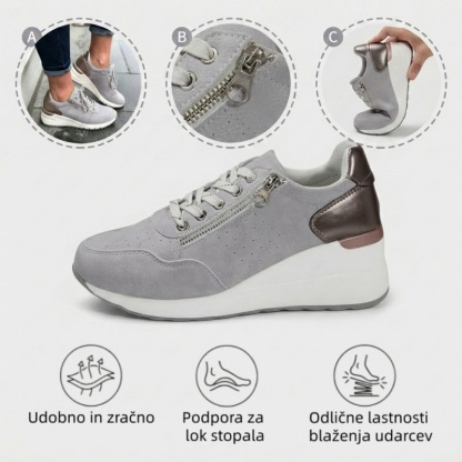 🔥 Danes za polovično ceno! Ne zamudite! ⏰ Ergonomsko oblikovani ortopedski čevlji - zagotavljajo naravno oporo stopalnega loka 👞 Z lahkoto lajšajo bolečine v stopalih