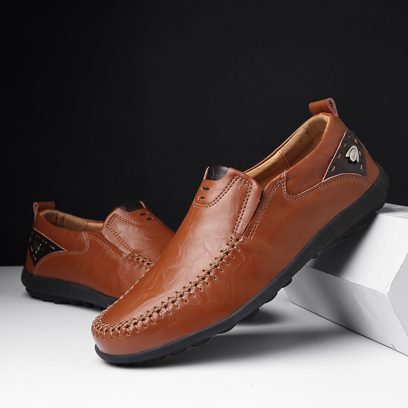 【🔥Danes 50 % popust - ne zamudite】Ergonomsko oblikovani ortopedski čevlji - vrhunsko usnje + ročno šivani👞