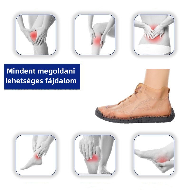 【🎁50 % popust danes - ne zamudite】 Ergonomsko oblikovani ortopedski čevlji - visokokakovostno usnje + ročno šivani👞
