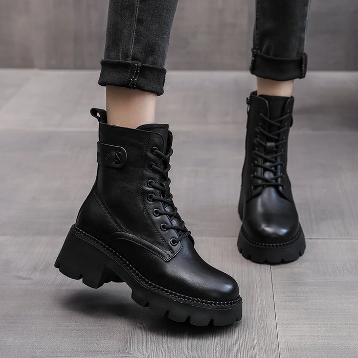 [🎁Halloween Special - danes 50% popust] Ergonomsko oblikovani ženski usnjeni škornji - preprečite večino bolezni stopal 👞Izbran material iz kravjega usnja