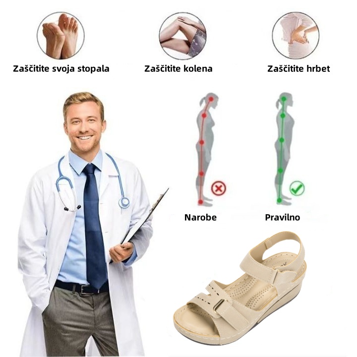[🎁Danes za polovično ceno - ne zamudite] Ergonomsko oblikovani ortopedski sandali - hoja brez bolečin 👞 poskrbijo za udobnejšo hojo