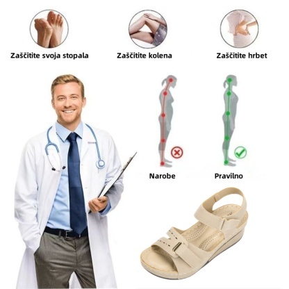 [🎁Danes za polovično ceno - ne zamudite] Ergonomsko oblikovani ortopedski sandali - hoja brez bolečin 👞 poskrbijo za udobnejšo hojo