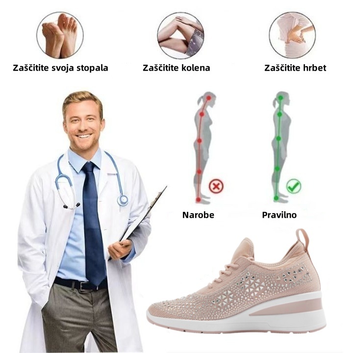 [🔥Danes po polovični ceni - Ne zamudite] Ergonomski ortopedski čevlji - zasnova za podporo stopalnega loka 👞 Z lahkoto se znebite bolečin v stopalih