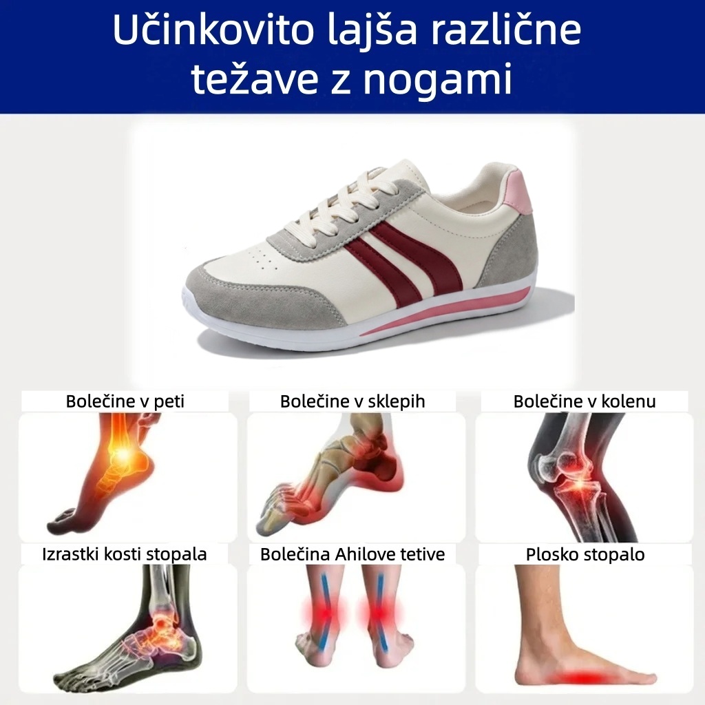🔥 Danes za polovično ceno! Ne zamudite! ⏰ Ergonomsko oblikovani ortopedski čevlji - zagotavljajo naravno oporo stopalnega loka 👞 Z lahkoto lajšajo bolečine v stopalih
