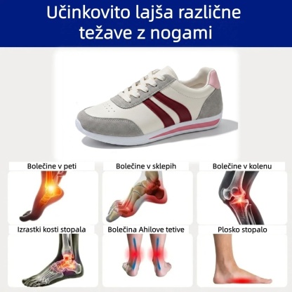 🔥 Danes za polovično ceno! Ne zamudite! ⏰ Ergonomsko oblikovani ortopedski čevlji - zagotavljajo naravno oporo stopalnega loka 👞 Z lahkoto lajšajo bolečine v stopalih