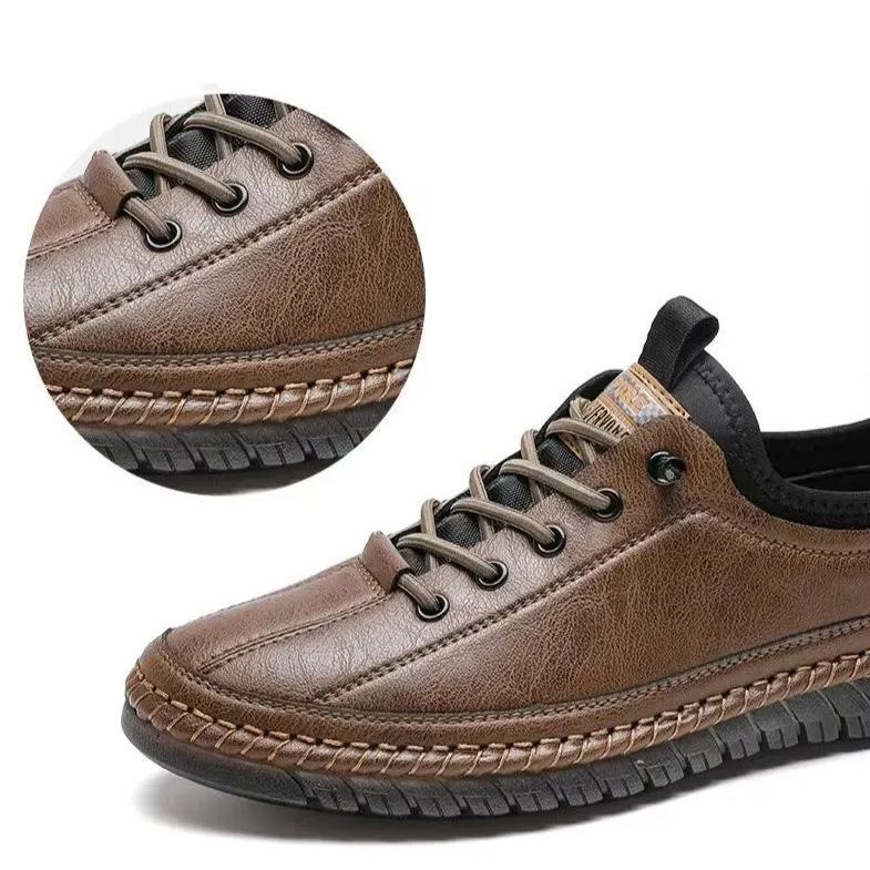 【🔥50 % popust danes - ne zamudite】ergonomsko oblikovani ortopedski čevlji - visokokakovostno usnje + ročno šivani👞