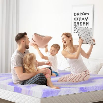 BedsPick Memory Foam Mattress Topper