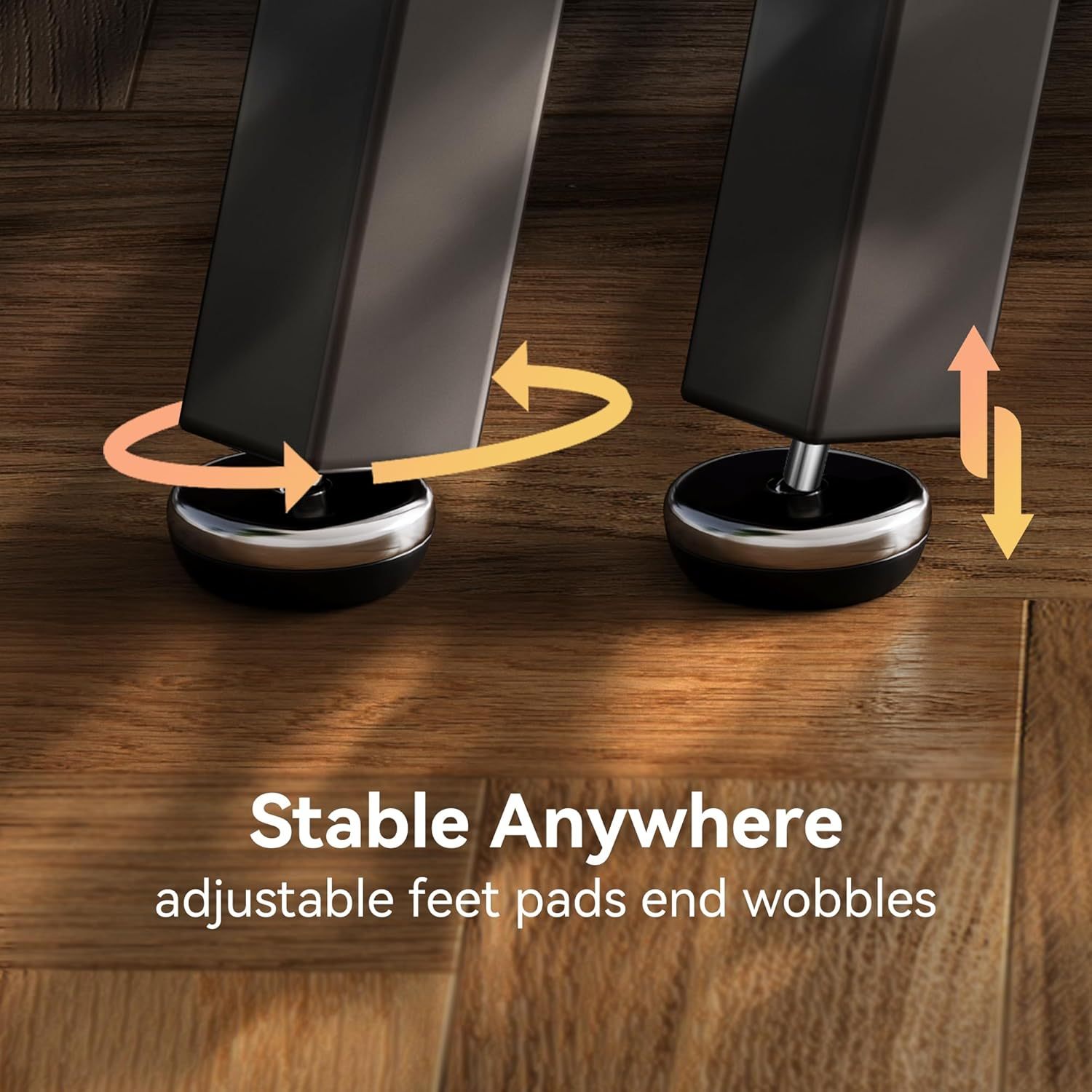 BedsPick 47.3" Console Table with Outlet, Entryway Table with 4-Tier Storage Shelves for Entryway