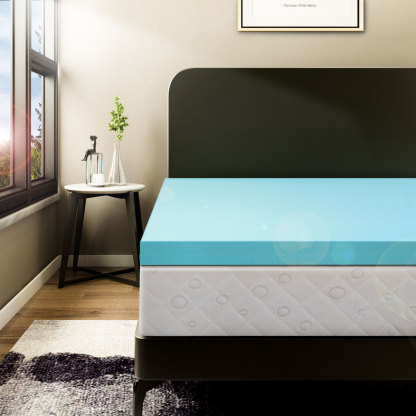 BedsPick Memory Foam Mattress Topper Twin