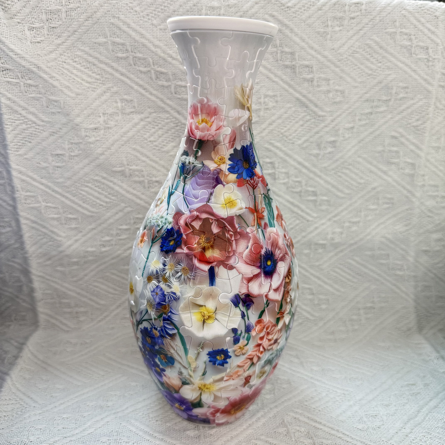 3D Flowers Series Puzzle Vase - (160 Pieces)