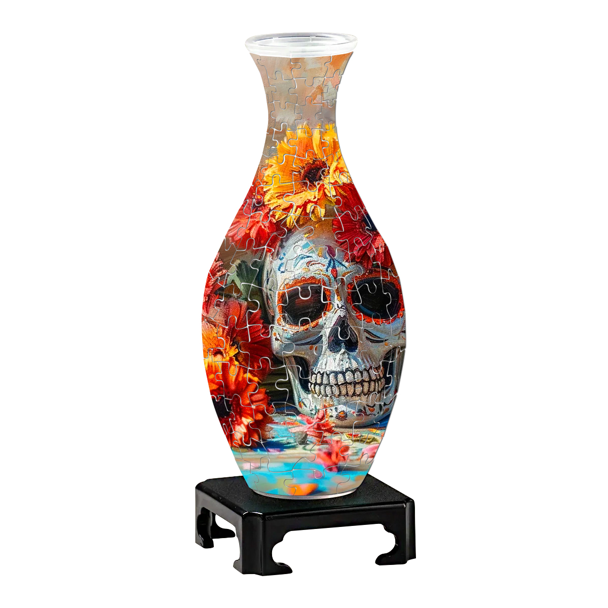 3D Reappearance of the soul Series Puzzle Vase - (160 Pieces)
