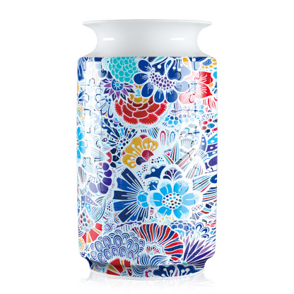 3D Five-Color Mosaic Flower Style Puzzle Jar - (162 Pieces)