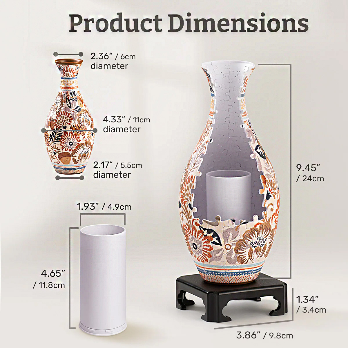 Summer Blossoms Vase Puzzle - (160 Piece)