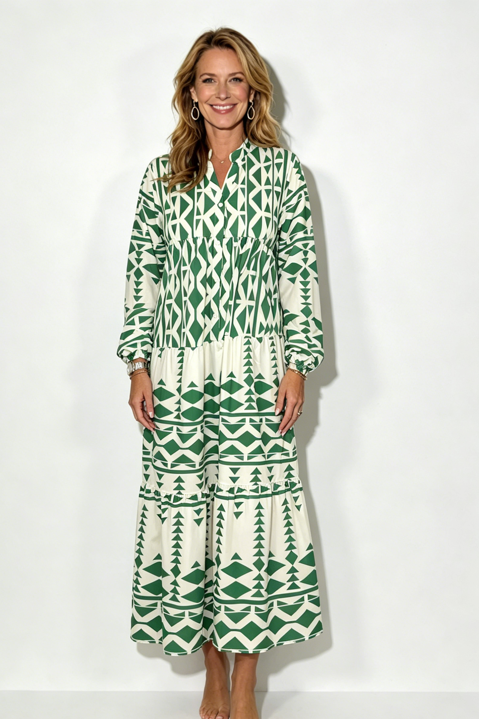 Aztec Maxi Dress
