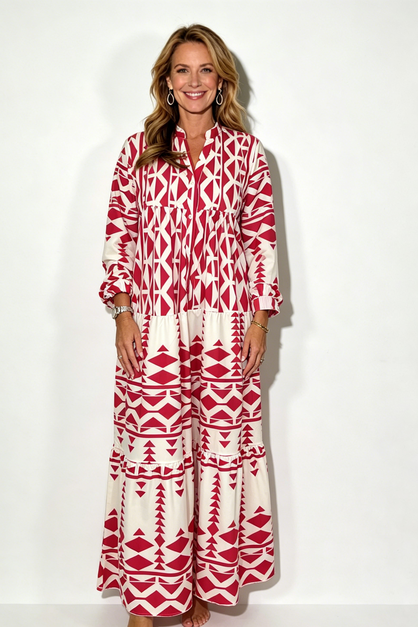 Aztec Maxi Dress
