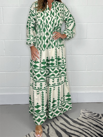 Aztec Maxi Dress