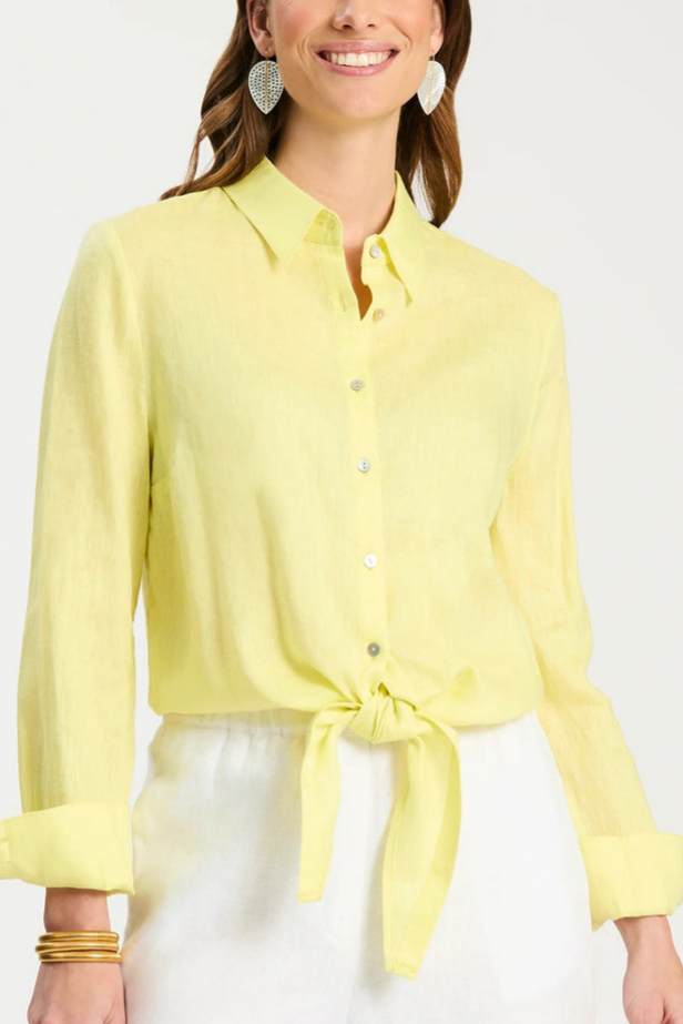 Linen Button-Down Shirt