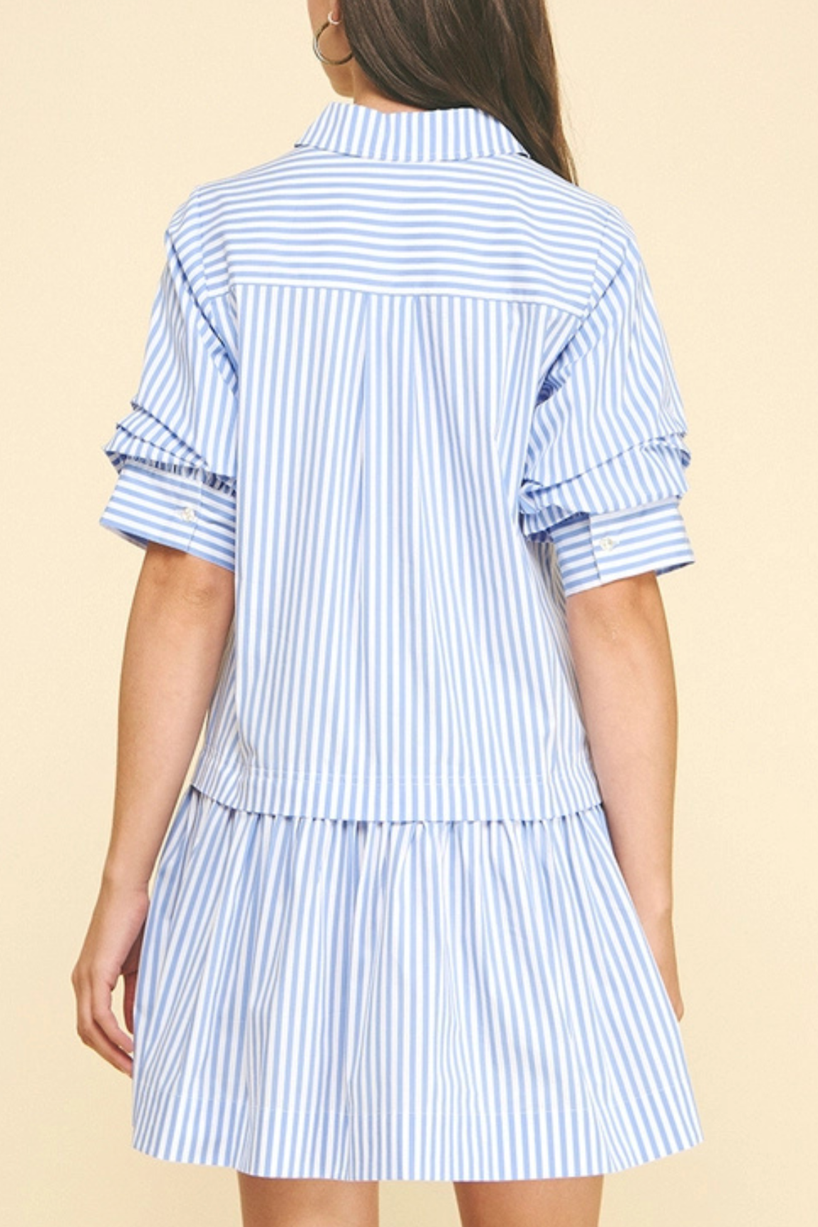 Stripe Shirt Dress