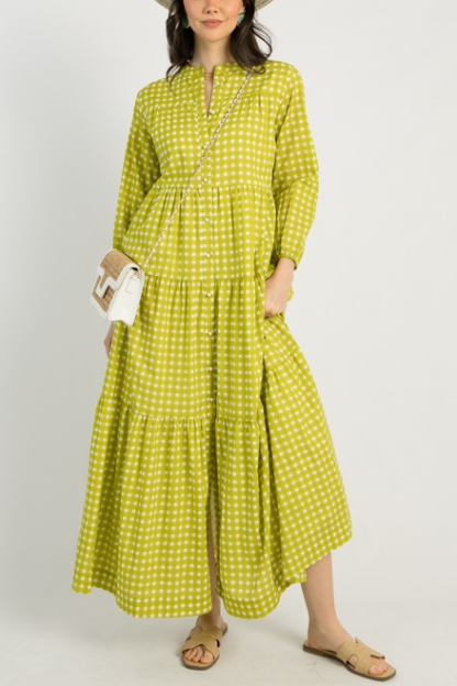 The Boho Maxi, Citron Check