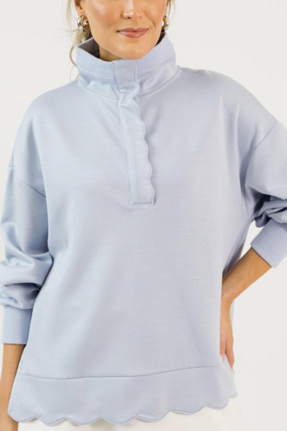 Soft Scallops Pullover