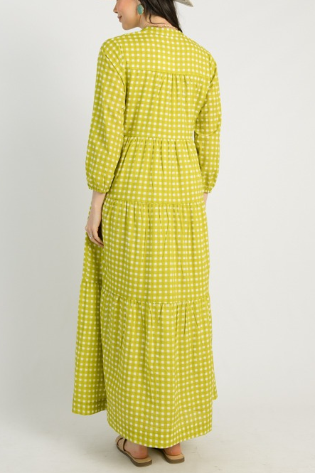 The Boho Maxi, Citron Check