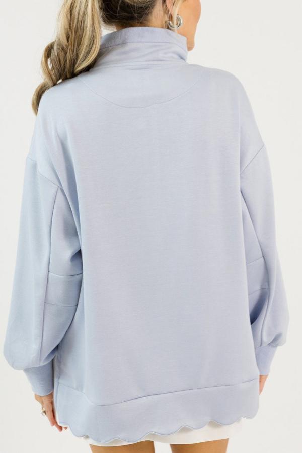 Soft Scallops Pullover