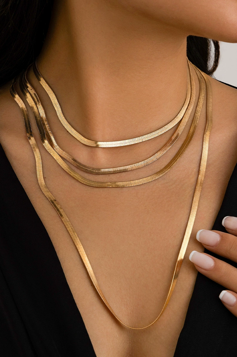 Tassel Multi-layered Clavicle Necklace