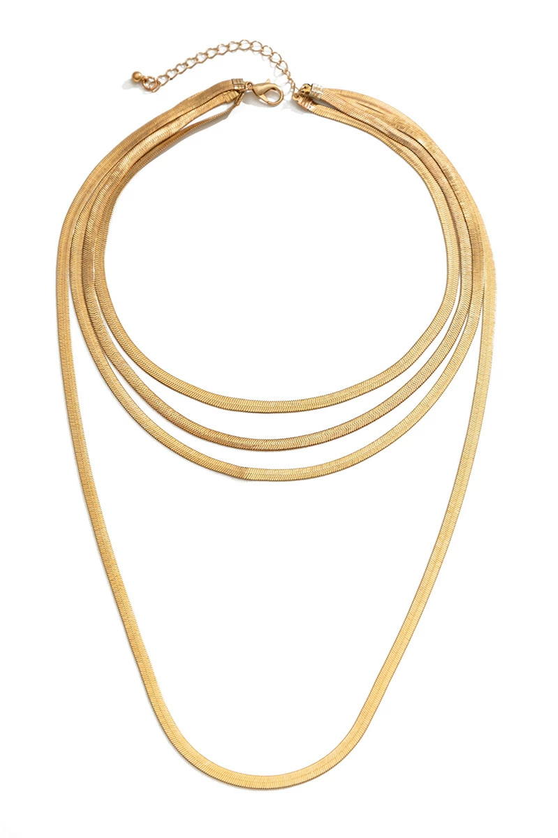 Tassel Multi-layered Clavicle Necklace