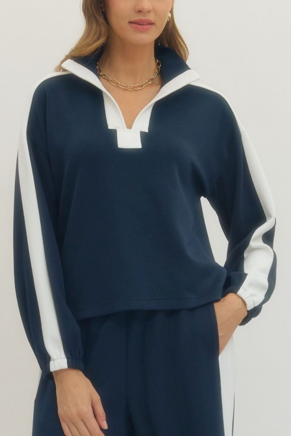 Lux Stripe Cozy Lounge Set