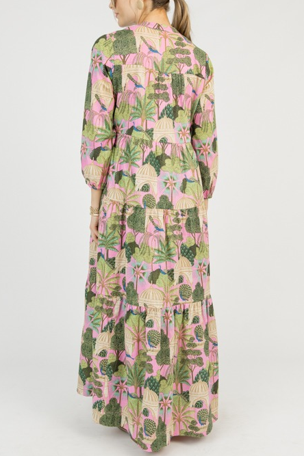 The Boho Maxi, Vibrant Peacock