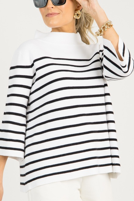 Striped Audrey Sweater