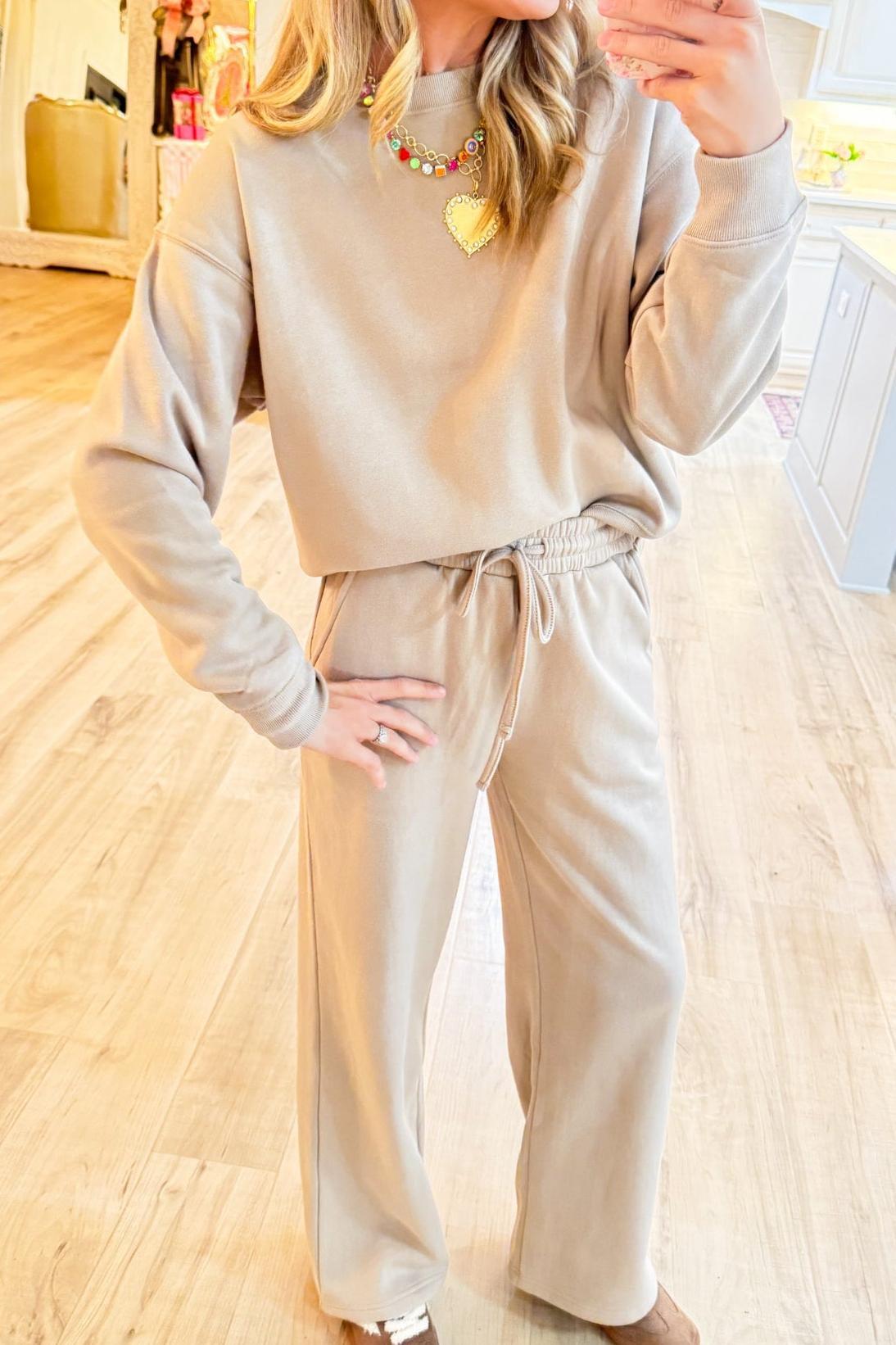 Sweatshirt Pant Set