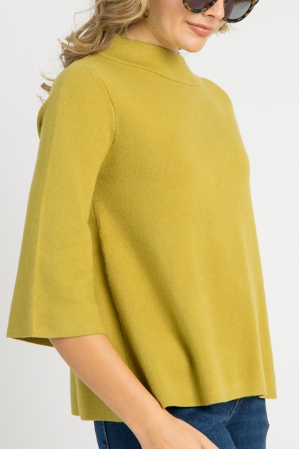 Audrey Sweater, Dark Citron