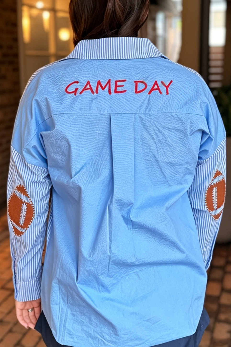Preppy Game Day Top