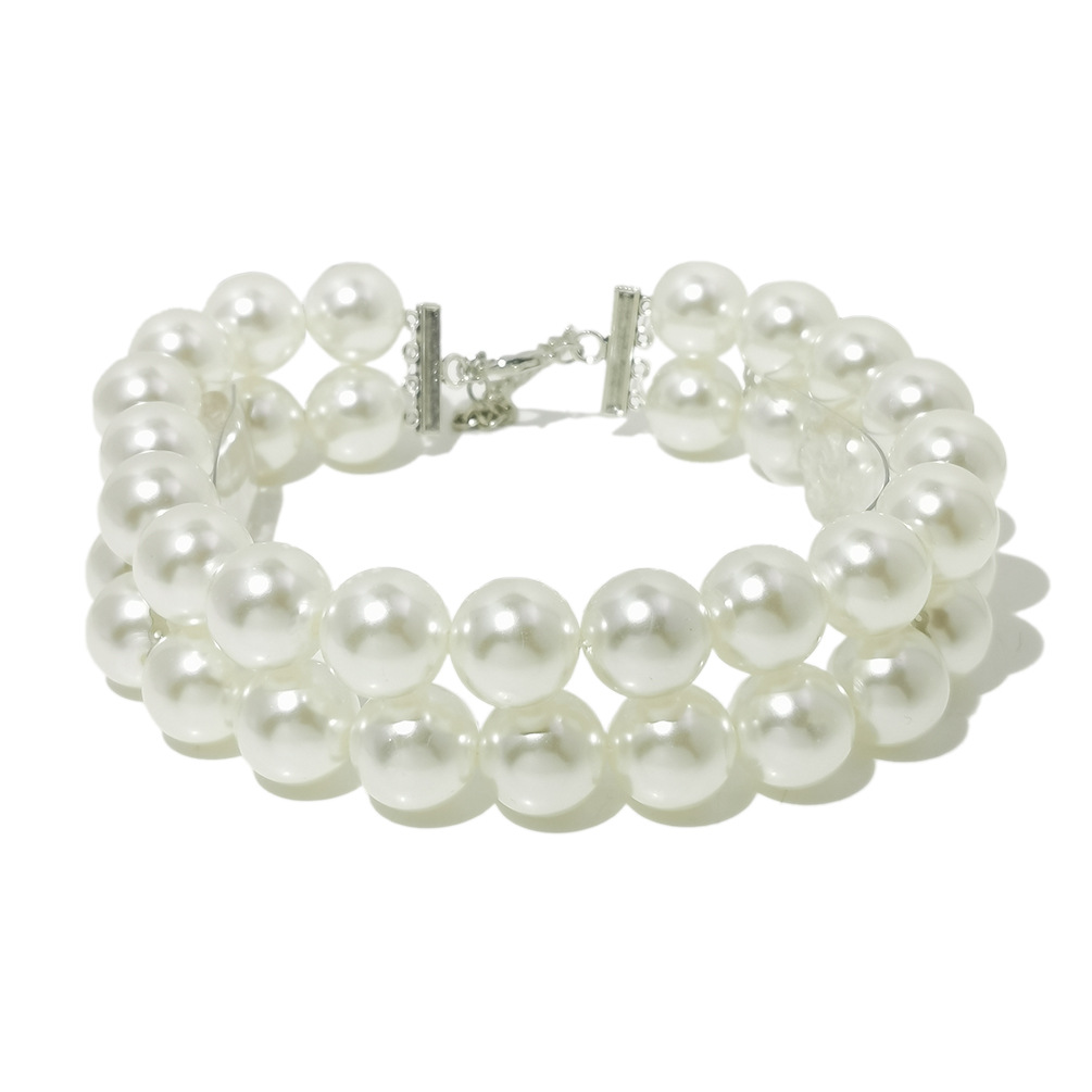 Antique Pearl Double Strand Necklace