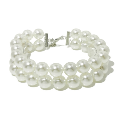 Antique Pearl Double Strand Necklace