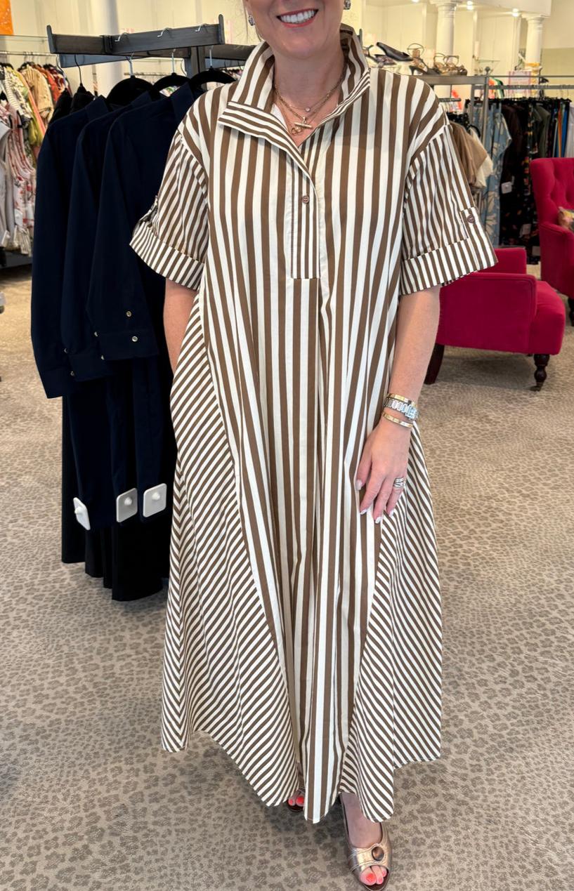 Arden Stripe Maxi Dress