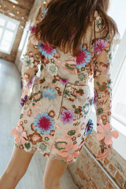 Floral Embroidery Set