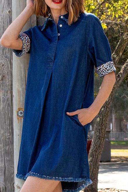 Hyannis Dress Denim
